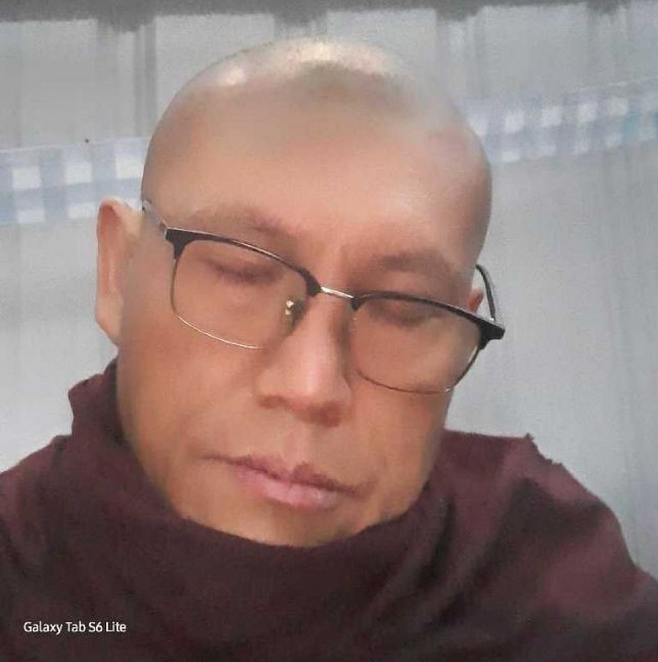 Sleepy monk