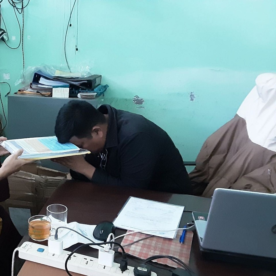 Color Papers Donator on Taunggyi.