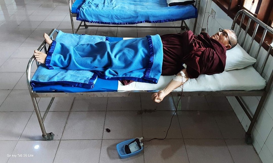 37th Blood Donation, 2/700, Aungpann, Southern Shan.