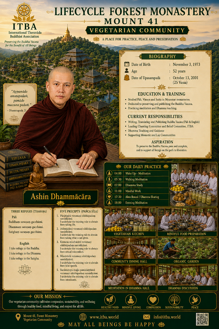 BIOGRAPHY LIFECYCLE FOREST MONASTERY MOUNT 41